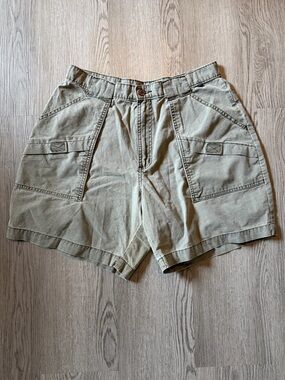 Vintage 90’s Jansport Cargo Utility Shorts - Khaki/Olive - Size L